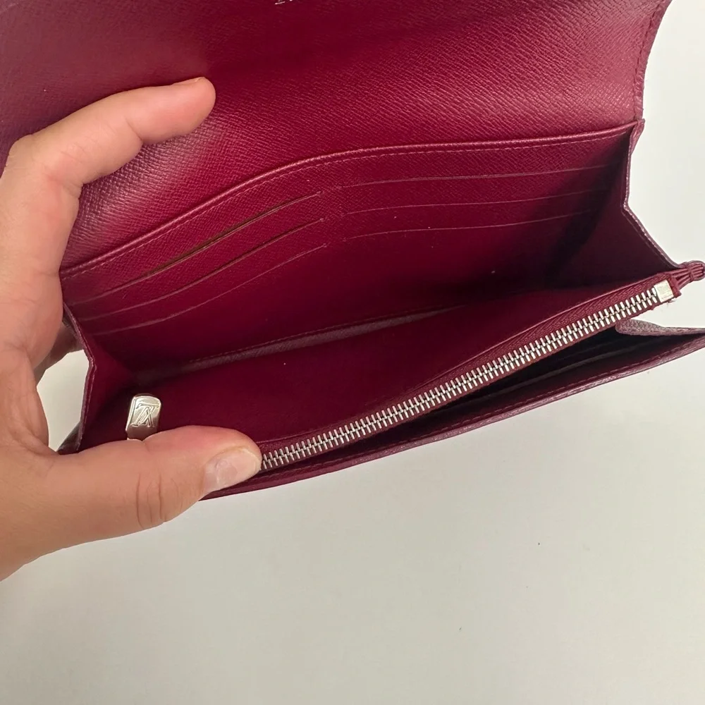 Louis Vuitton Red Epi Leather Wallet - Picture 4 of 16